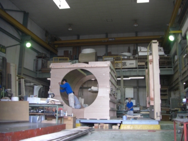 有限会社大和木型製作所　木型製作　構内風景